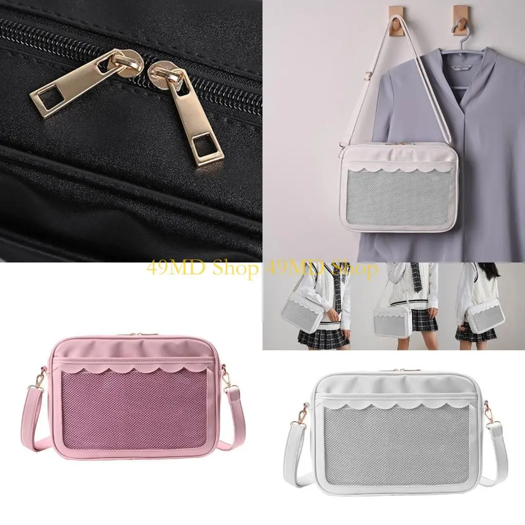 49MD Japanese Harajuku Ita Bag for Women Transparent Pocket Itabag High School Girls
49MD Japanese Harajuku Ita Bag for Women Transparent Pocket Itabag High School Girls