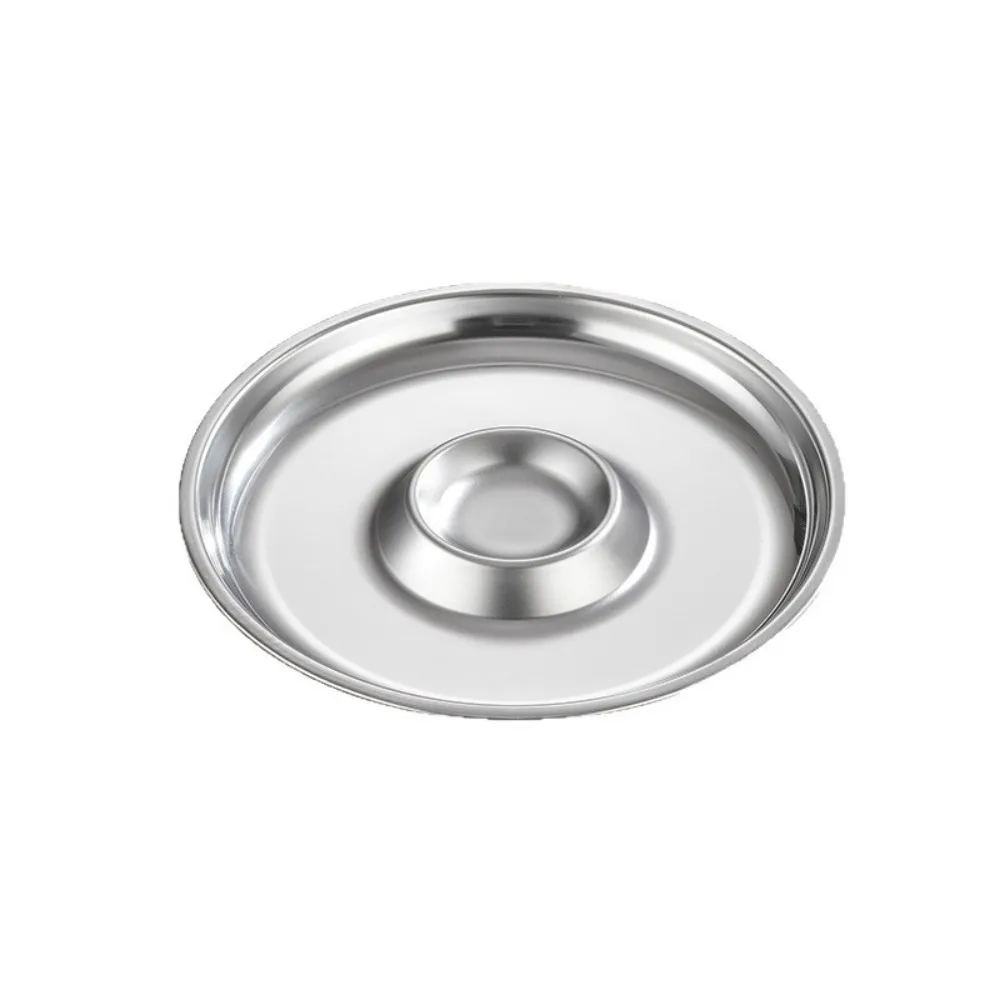 Stainless Steel Dumpling Plate Drop-proof Convenient French Fries Plate Tableware Circular Shape Food Serving Tray Kitchen Use
Stainless Steel Dumpling Plate Drop-proof Convenient French Fries Plate Tableware Circular Shape Food Serving Tray Kitchen Use