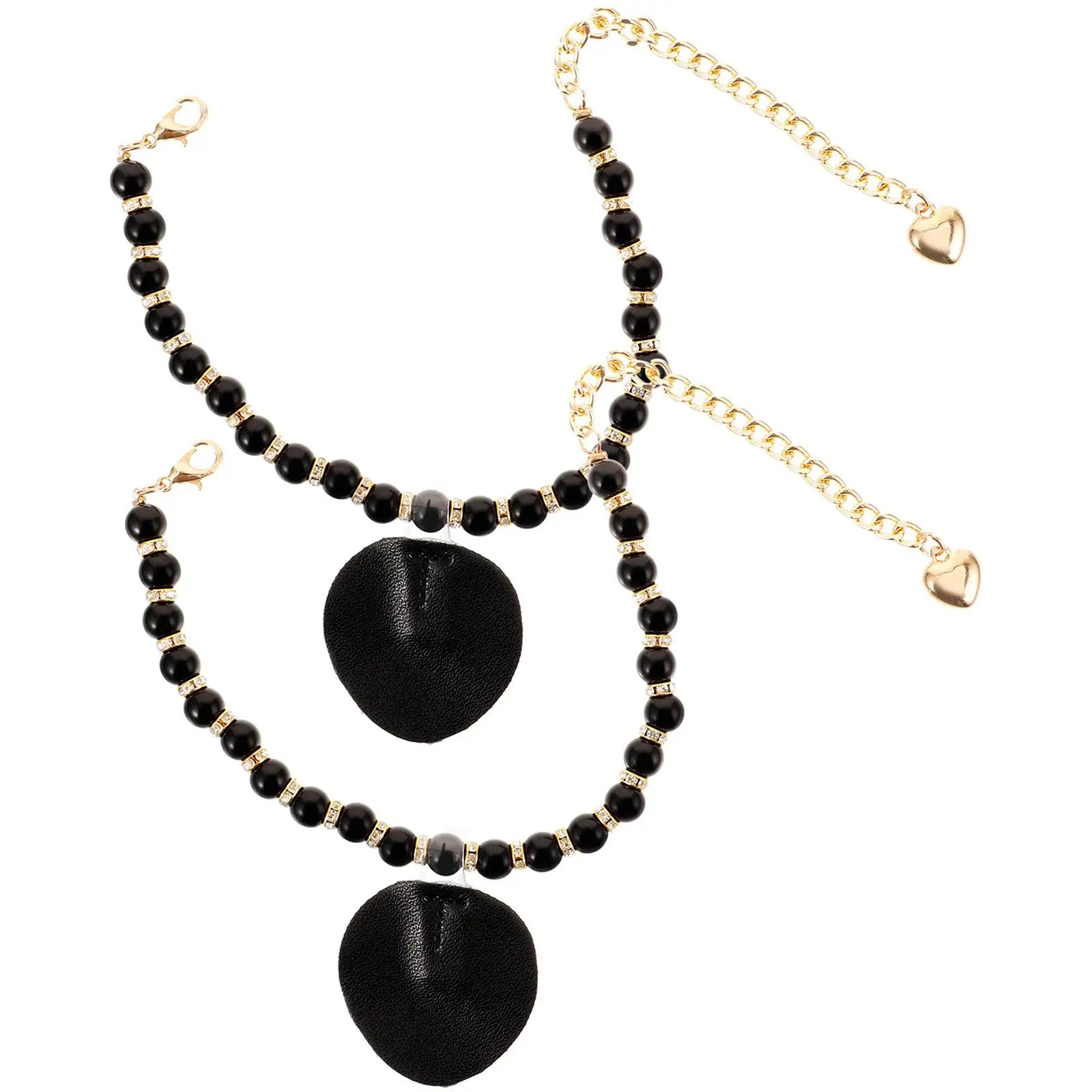 2Pcs High Heels Pearl Chains Women Shoes Lace Straps Anti Slip Black Pearl Replacement Heel Accessories Shoe for Women
2Pcs High Heels Pearl Chains Women Shoes Lace Straps Anti Slip Black Pearl Replacement Heel Accessories Shoe for Women