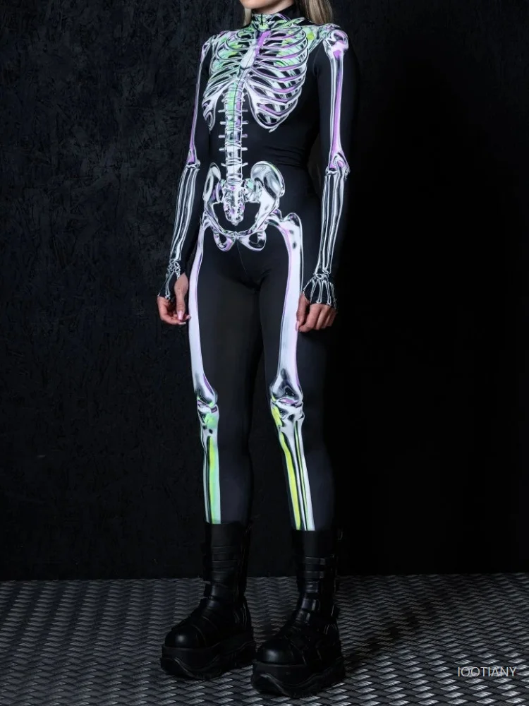 Adult Couple Neon Skull Bodysuit Halloween Cosplay Costume Carnival Party Steampunk Art Sexy Slim Suit Skeleton Jumpsuits 2025
Adult Couple Neon Skull Bodysuit Halloween Cosplay Costume Carnival Party Steampunk Art Sexy Slim Suit Skeleton Jumpsuits 2025