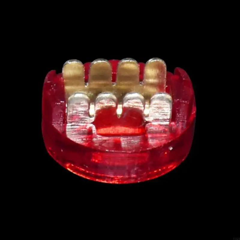 41QA 100pcs Waterproof Wiring Ethernet Cable Telephone Cord Terminal Red Clear Crimp Connection Terminals K3 Connector
41QA 100pcs Waterproof Wiring Ethernet Cable Telephone Cord Terminal Red Clear Crimp Connection Terminals K3 Connector