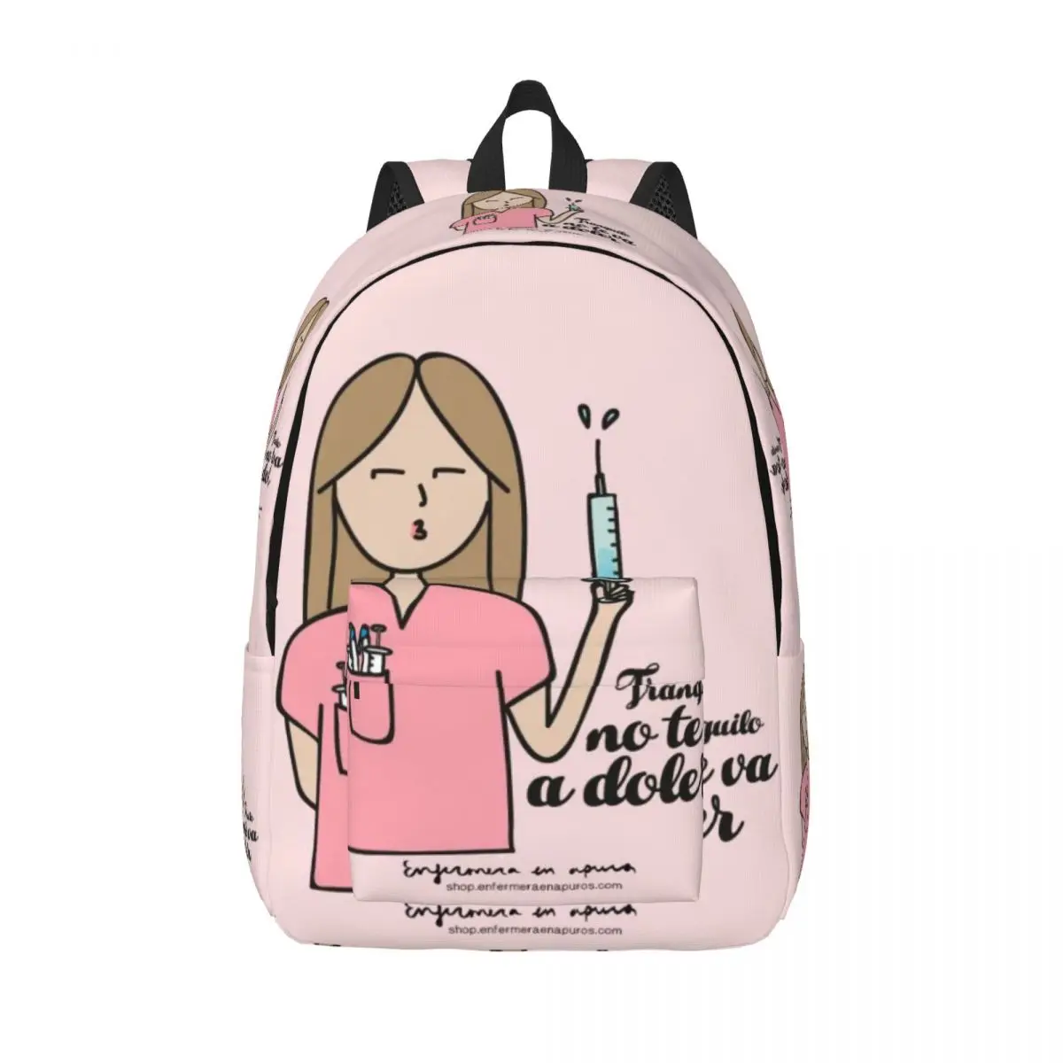Doctor Nurse Enfermera En Apuros Bag High Capacity Waterproof College Backpack Trendy Laptop Travel Book Bag 15.7in 17.7in
Doctor Nurse Enfermera En Apuros Bag High Capacity Waterproof College Backpack Trendy Laptop Travel Book Bag 15.7in 17.7in