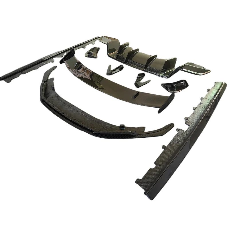 For Audi R8 Body Kit High-quality Carbon Fiber Front Lip Front Bumper Splitter Side Skirt Rear Diffuser Rear Spoiler Body Kit
For Audi R8 Body Kit High-quality Carbon Fiber Front Lip Front Bumper Splitter Side Skirt Rear Diffuser Rear Spoiler Body Kit