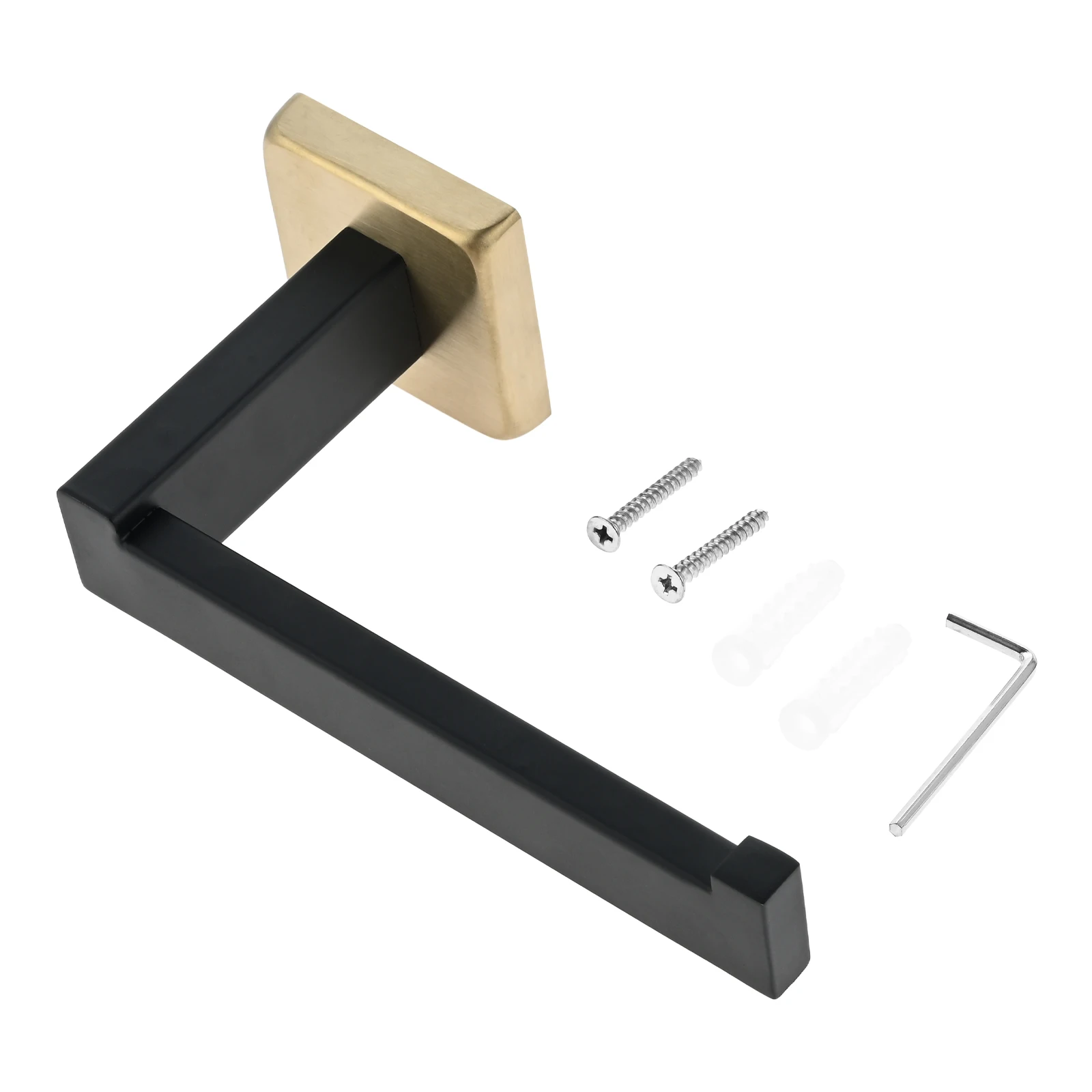 1 шт. держатель для туалетной бумаги настенный черный золотой устойчивый к ржавчине отделка простой в установке держатель рулона самоклеящийся в ванной комнате 
1 шт. держатель для туалетной бумаги настенный черный золотой устойчивый к ржавчине отделка простой в установке держатель рулона самоклеящийся в ванной комнате