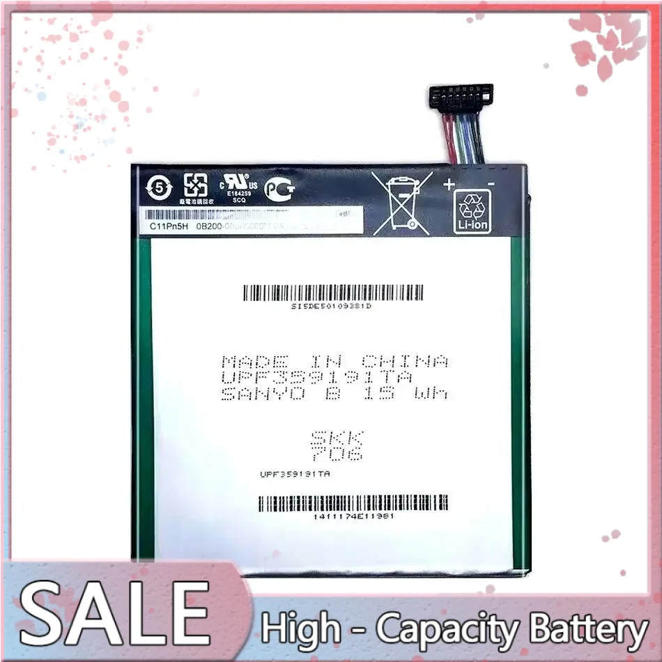 Durable For Asus Memo Pad HD 7 ME173X HD7 ME173 K00B 3950mAh C11P1304 Tablet Battery
Durable For Asus Memo Pad HD 7 ME173X HD7 ME173 K00B 3950mAh C11P1304 Tablet Battery