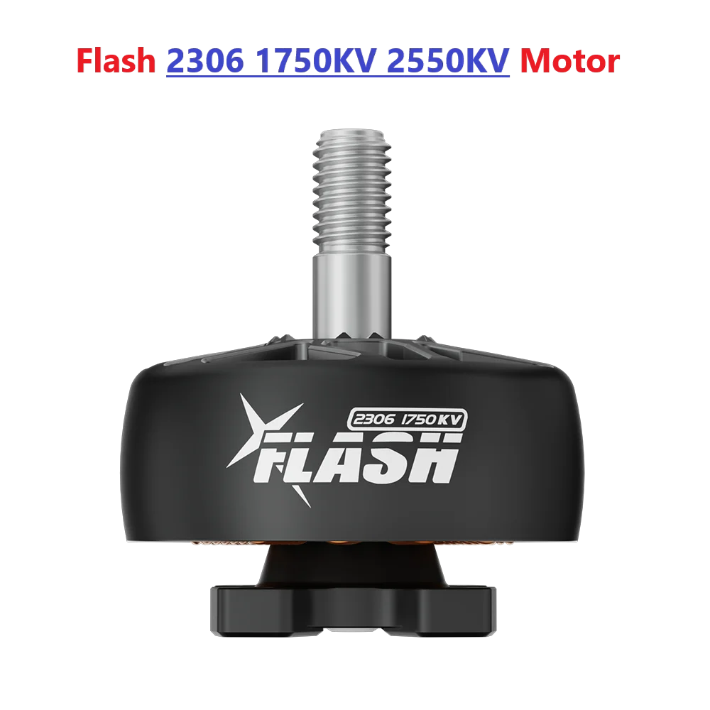 FlyFishRC Flash Brushless Motor 2306 1750KV 2550KV Black for RC FPV Racing Drone Compatible with 5-6 Inch Propeller
FlyFishRC Flash Brushless Motor 2306 1750KV 2550KV Black for RC FPV Racing Drone Compatible with 5-6 Inch Propeller