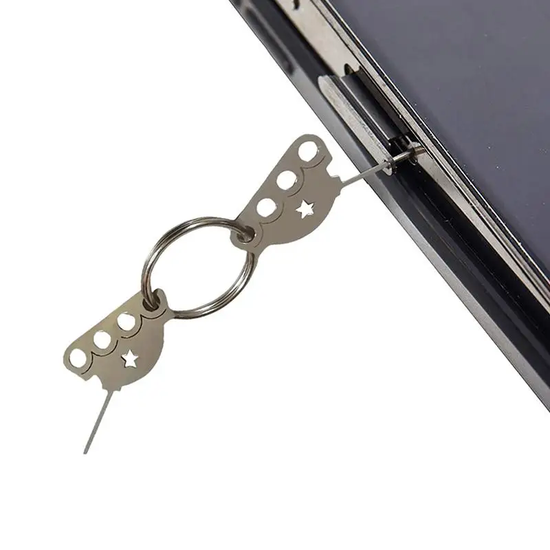 1/2/5pcs Stainless Steel SIM Card Ejector Tool Universal SIM Card Pin Phone Card Remover Backpack Charm Bag Pendant, Small Gift
1/2/5pcs Stainless Steel SIM Card Ejector Tool Universal SIM Card Pin Phone Card Remover Backpack Charm Bag Pendant, Small Gift