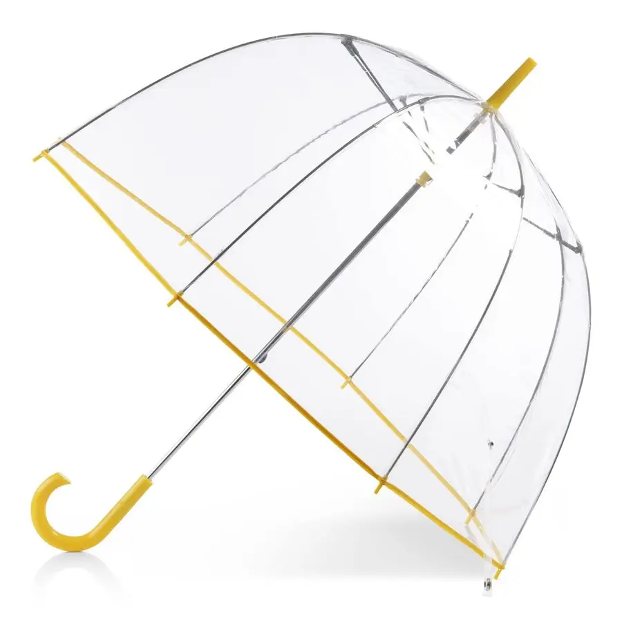 Clear Bubble Umbrella with Dome Canopy and Lightweight Wind and Rain Protection
Clear Bubble Umbrella with Dome Canopy and Lightweight Wind and Rain Protection