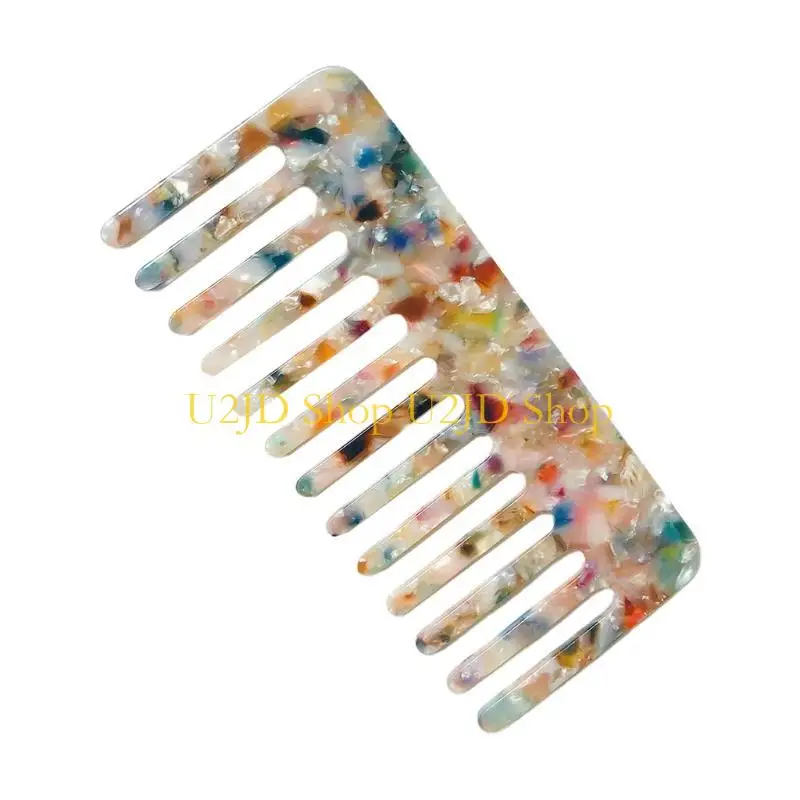 U2JD Minimalist Cellulose Acetate Massage Hair Comb Colorful Marble Stone Leopard Hair Brush Rectangle Hairdressing Tools
U2JD Minimalist Cellulose Acetate Massage Hair Comb Colorful Marble Stone Leopard Hair Brush Rectangle Hairdressing Tools