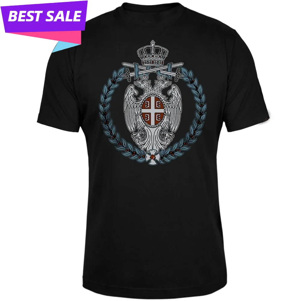 Serbian Eagle Medal Printed T-Shirt 100% Cotton O-Neck Short Sleeve Summer Casual Mens T-shirt Streetwear
Serbian Eagle Medal Printed T-Shirt 100% Cotton O-Neck Short Sleeve Summer Casual Mens T-shirt Streetwear