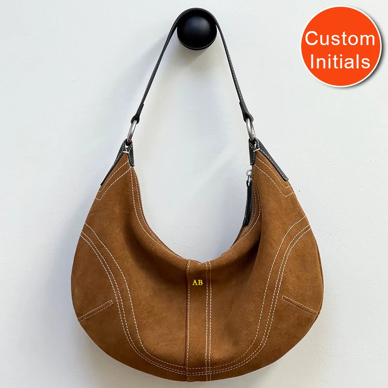 Custom Initials Genuine Leather Half Moon Bag For Women Luxury Designer Handbag Purse 2025 New In Cowhide Slim Underarm Shoulder
Custom Initials Genuine Leather Half Moon Bag For Women Luxury Designer Handbag Purse 2025 New In Cowhide Slim Underarm Shoulder