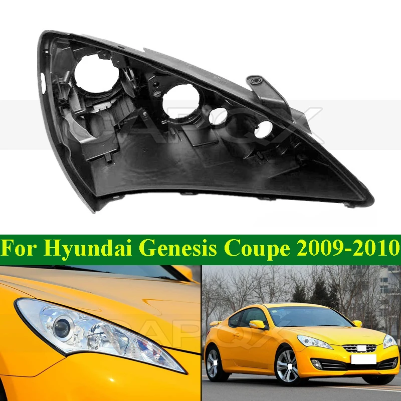 CAPQX Front Headlight Base Cover For Hyundai Genesis Coupe 2009-2010 Headlight Back Lid Head Lamp Back House Headlamp Rear Shell
CAPQX Front Headlight Base Cover For Hyundai Genesis Coupe 2009-2010 Headlight Back Lid Head Lamp Back House Headlamp Rear Shell