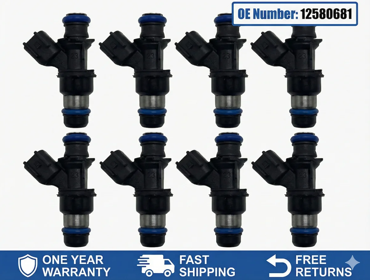 8Pcs Fuel Injectors 12580681 For Chevy Silverado Tahoe GMC Sierra Cadillac Escalade 5.3 6.0 6.2 V8 Flow Matched Set
8Pcs Fuel Injectors 12580681 For Chevy Silverado Tahoe GMC Sierra Cadillac Escalade 5.3 6.0 6.2 V8 Flow Matched Set