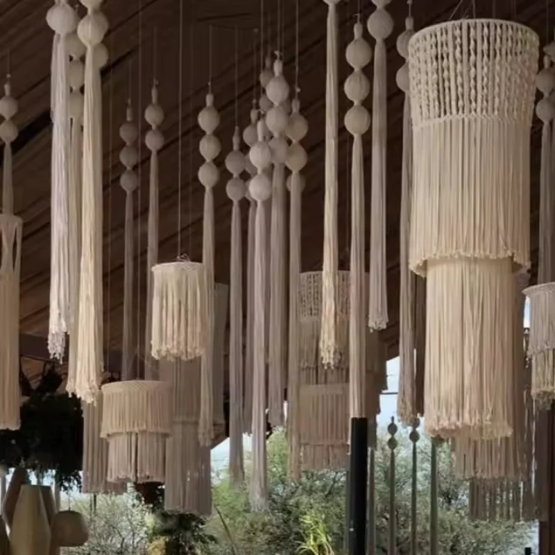 Ручная работа, плетение веревки, богемный абажур в стиле бохо, подвесной домашний декор, доставка из США
Ручная работа, плетение веревки, богемный абажур в стиле бохо, подвесной домашний декор, доставка из США