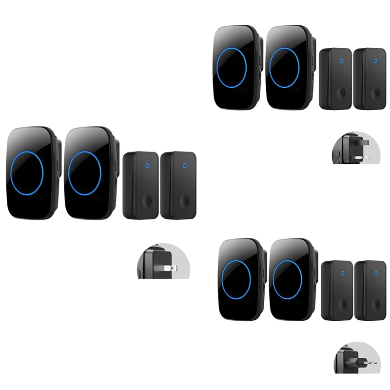 A73E-Self Powered Wireless Doorbell No Battery Waterproof Door Bell For Kids Elderly Caller 2 Button 2 Receiver
A73E-Self Powered Wireless Doorbell No Battery Waterproof Door Bell For Kids Elderly Caller 2 Button 2 Receiver
