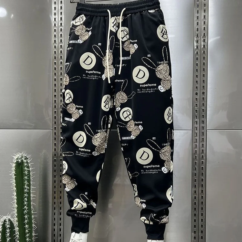 Summer New Fashion Elastic Waist Haren Pants Man High Street Y2K Letter Printing Pockets Patchwork Drawstring All-match Trousers
Summer New Fashion Elastic Waist Haren Pants Man High Street Y2K Letter Printing Pockets Patchwork Drawstring All-match Trousers