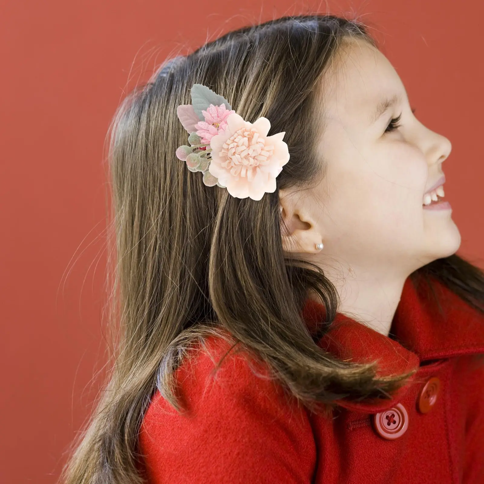 6Pcs Floral Hair Barrettes Cute Flower Bows for Hair Clips Perfect for Photography Festivals Christening Events
6Pcs Floral Hair Barrettes Cute Flower Bows for Hair Clips Perfect for Photography Festivals Christening Events