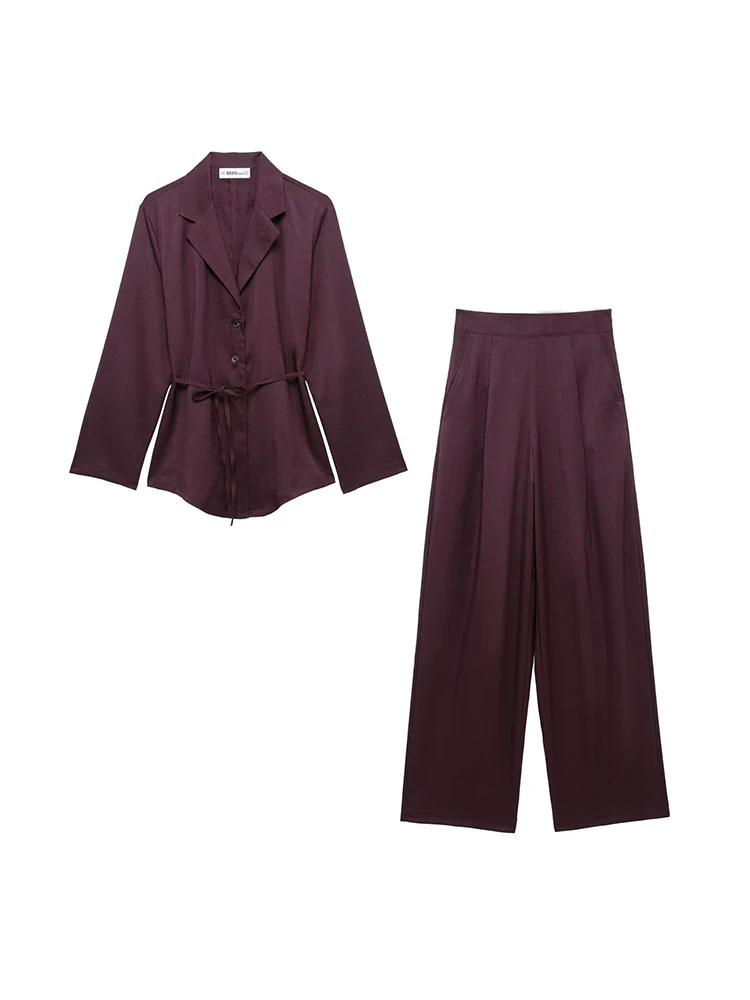 Willshela Women Fashion 2 Piece Sets Solid Single Breasted Shirts & Vintage Side Zipper Trousers Female Chic Lady Pants Sets
Willshela Women Fashion 2 Piece Sets Solid Single Breasted Shirts & Vintage Side Zipper Trousers Female Chic Lady Pants Sets