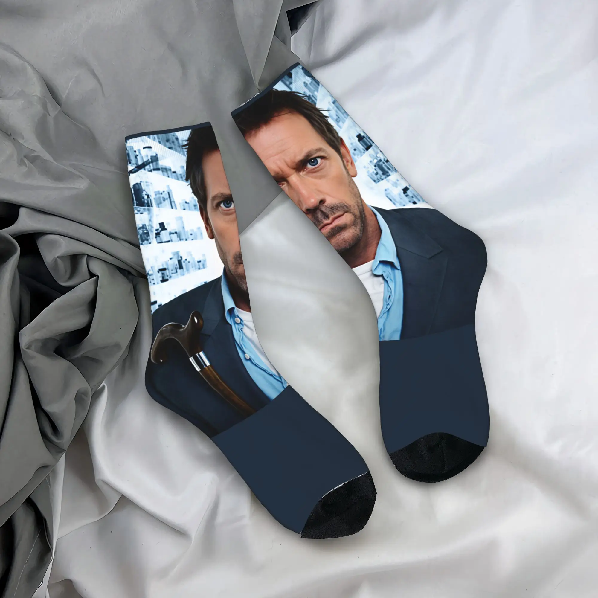 Dr House MD Stockings Fashion Socks Men Breathable Socks Autumn Running Graphic Anti Slip Socks Birthday Present
Dr House MD Stockings Fashion Socks Men Breathable Socks Autumn Running Graphic Anti Slip Socks Birthday Present