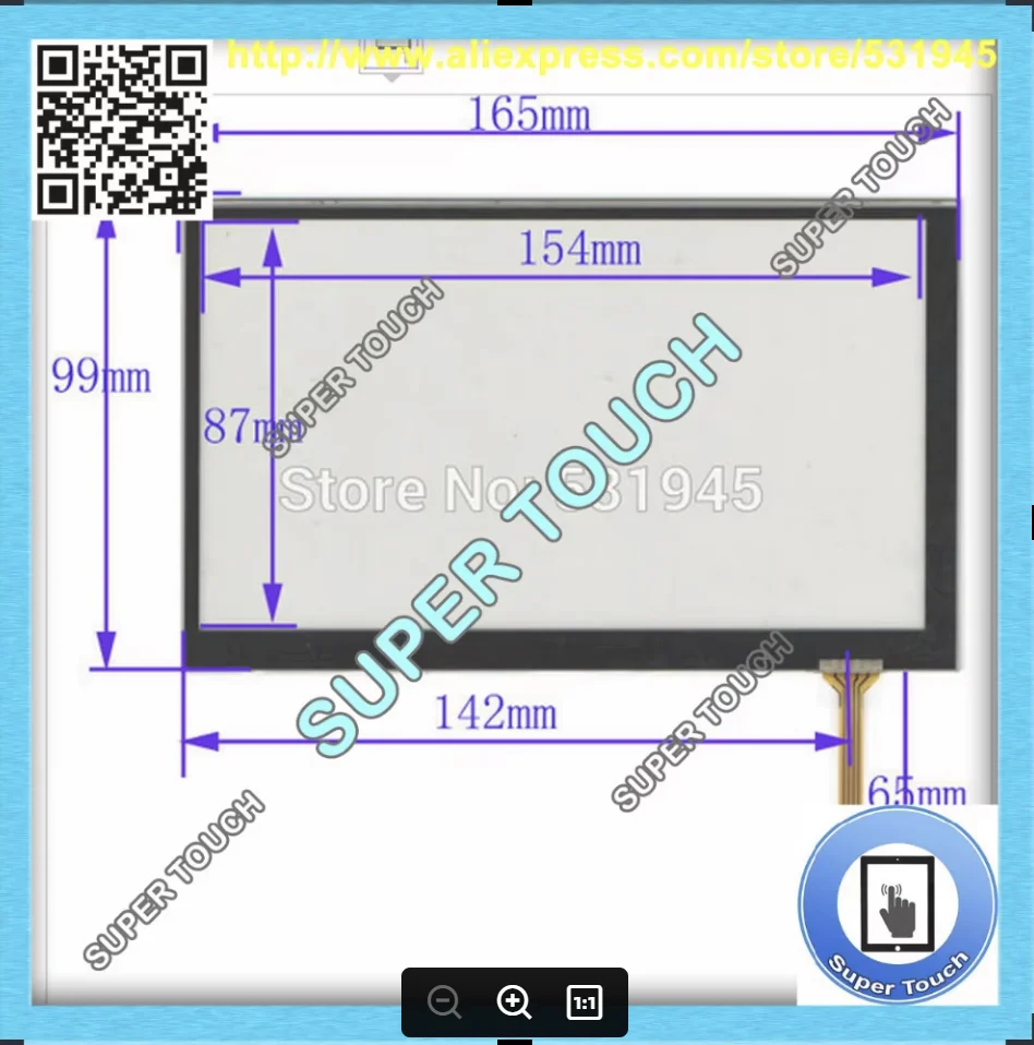 ZhiYuSun 7 Inch new good Touch Screen 165mm*99mm for GPS CARS 165*99 for bables for AT070TN90 currency TOUCH PANELA
ZhiYuSun 7 Inch new good Touch Screen 165mm*99mm for GPS CARS 165*99 for bables for AT070TN90 currency TOUCH PANELA