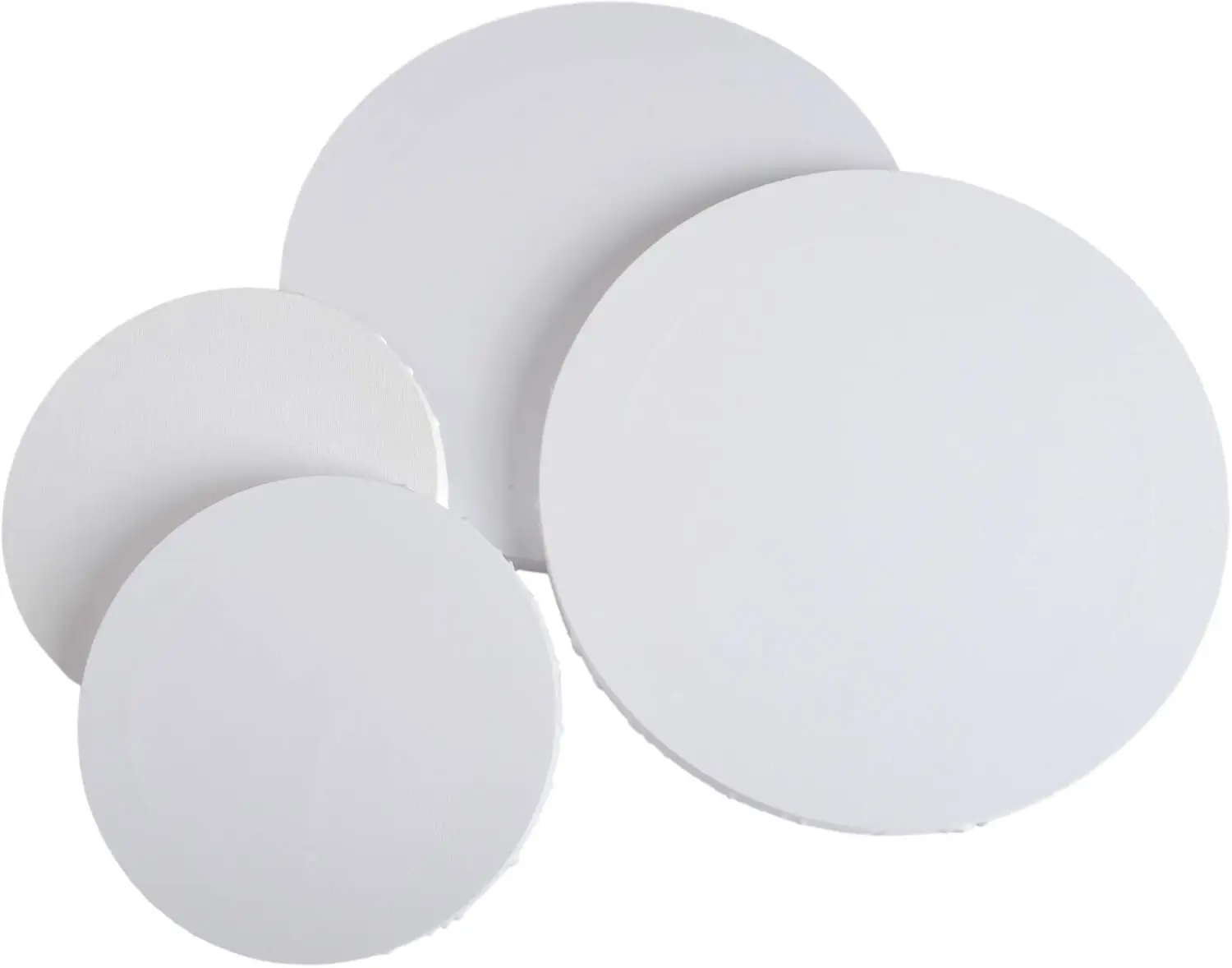4pcs Round Canvas for Painting, 12'' & 8'' Stretched Circle Canvas Boards, Acrylic Pouring
4pcs Round Canvas for Painting, 12'' & 8'' Stretched Circle Canvas Boards, Acrylic Pouring