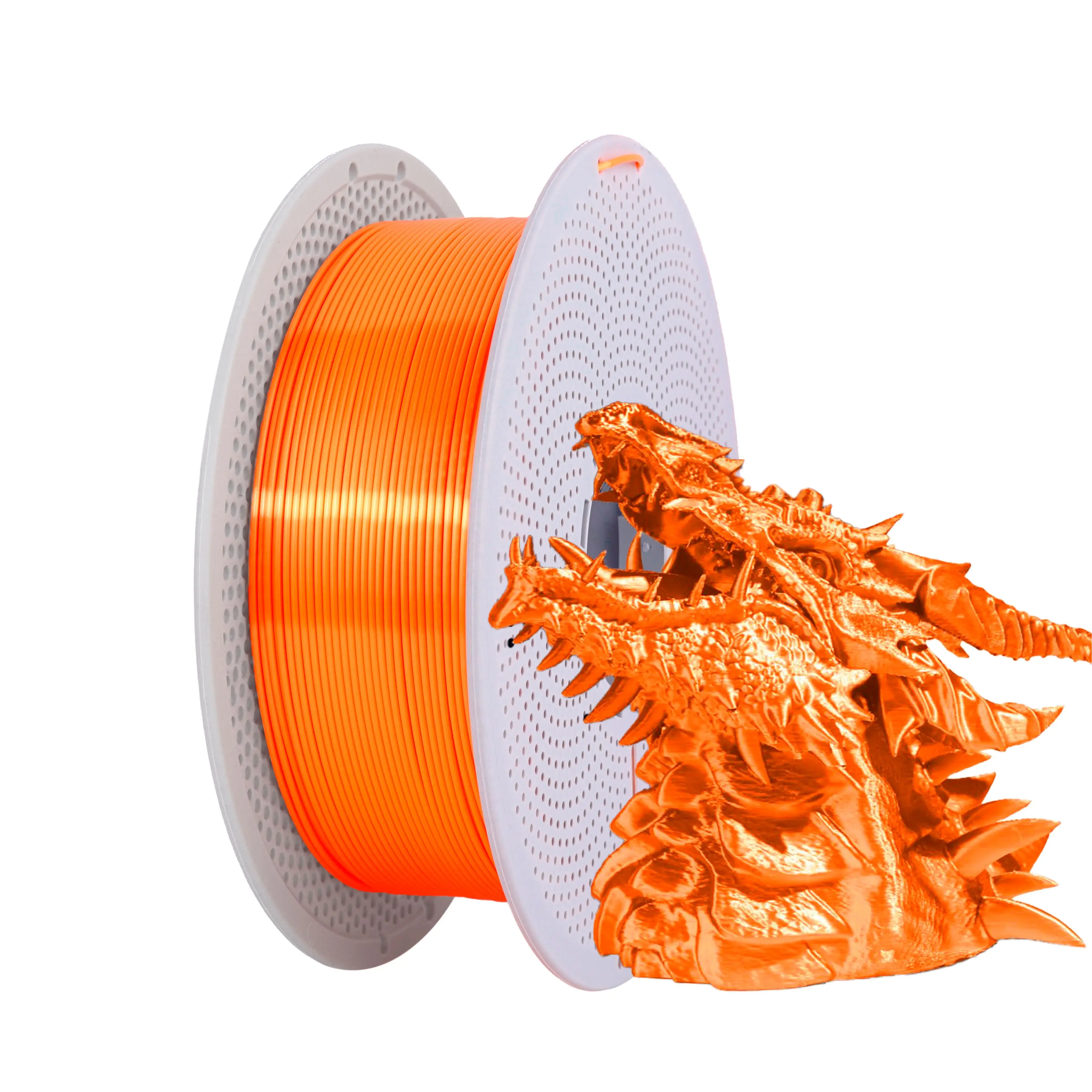 Silk PLA Orange 1kg 1.75mm Silk 3D Printer Filament,Spoo (2.2lbs),Dimensional Accuracy +/- 0.03mm, Fit Most FDM Printer PLA Silk
Silk PLA Orange 1kg 1.75mm Silk 3D Printer Filament,Spoo (2.2lbs),Dimensional Accuracy +/- 0.03mm, Fit Most FDM Printer PLA Silk