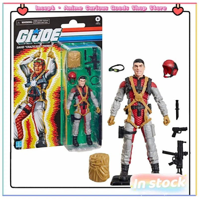 In Stock Hasbro GI Joe GIJOE Crazy Legs 6-inch Articulated Action Figure Birthday Gift Fan Favorite Collectible Toy
In Stock Hasbro GI Joe GIJOE Crazy Legs 6-inch Articulated Action Figure Birthday Gift Fan Favorite Collectible Toy
