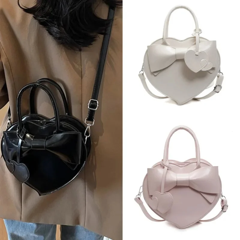 Bow Love Y2K PU Tote Bag Crossbody Bag Women Japan Korea Zipper Single Shoulder Crossbody Large Capacity Bag Girl Fanny Pack New
Bow Love Y2K PU Tote Bag Crossbody Bag Women Japan Korea Zipper Single Shoulder Crossbody Large Capacity Bag Girl Fanny Pack New