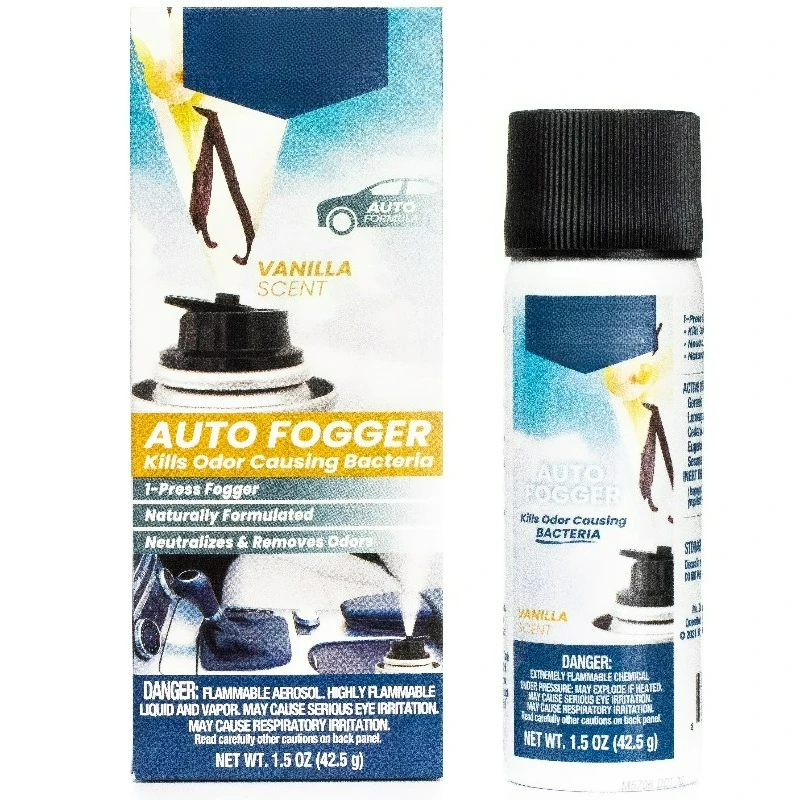 Automotive Odor Eliminating Vehicle Fogger/Freshener Vanilla Scent, 1.5 oz
Automotive Odor Eliminating Vehicle Fogger/Freshener Vanilla Scent, 1.5 oz