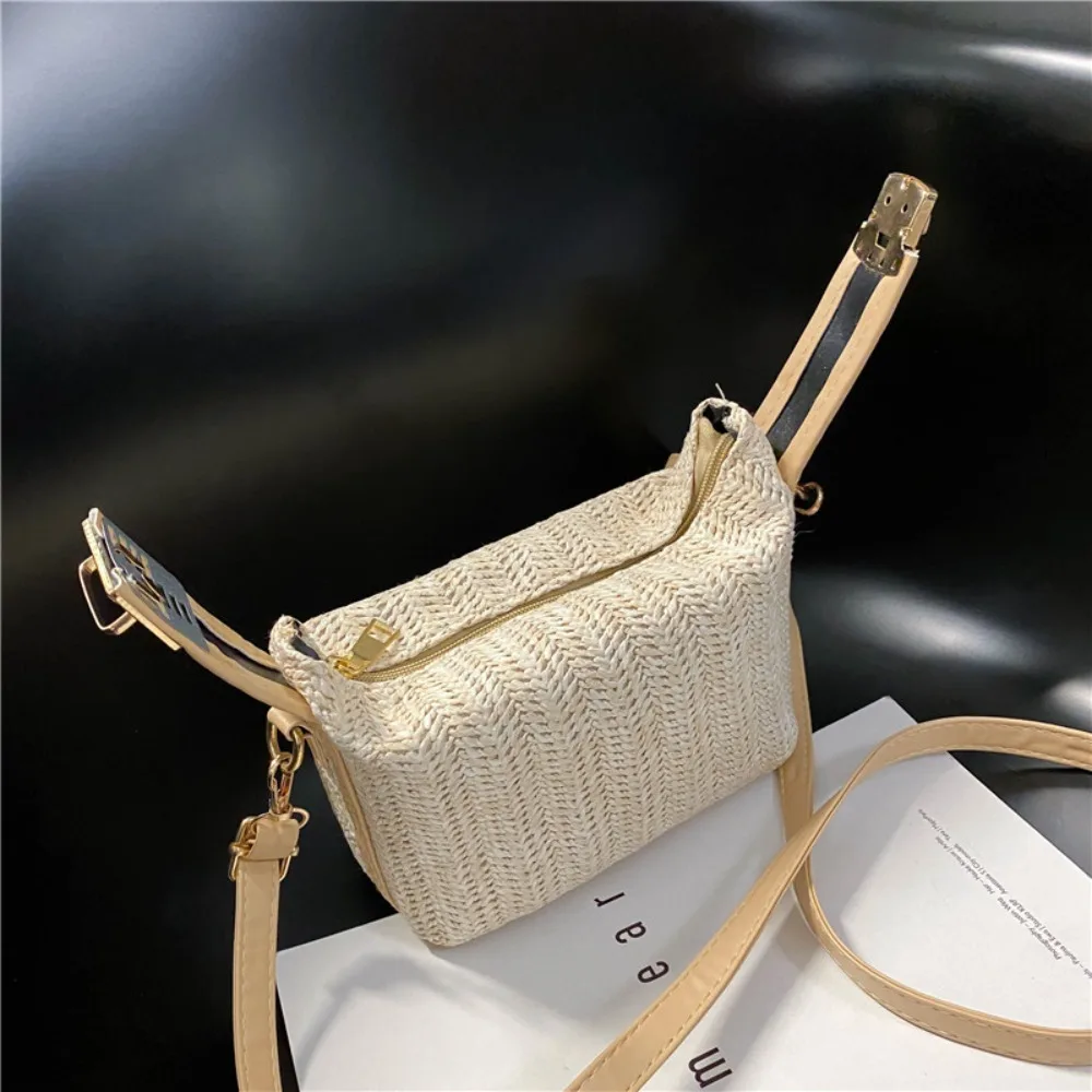 New mini Straw Knitting Crossbody Bag Bohemian Style Small Woven Purse Shoulder Strap Handbag Summer holiday
New mini Straw Knitting Crossbody Bag Bohemian Style Small Woven Purse Shoulder Strap Handbag Summer holiday