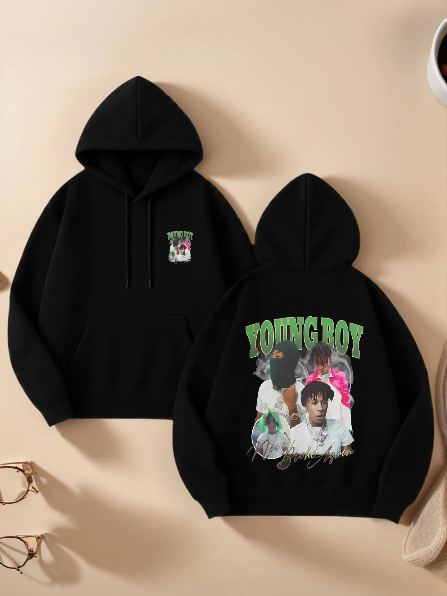 Graphic Hoodie, Streetwear Aesthetic, Graphic Print, Cotton Blend, Casual Everyday Wear, For Young Men
Graphic Hoodie, Streetwear Aesthetic, Graphic Print, Cotton Blend, Casual Everyday Wear, For Young Men