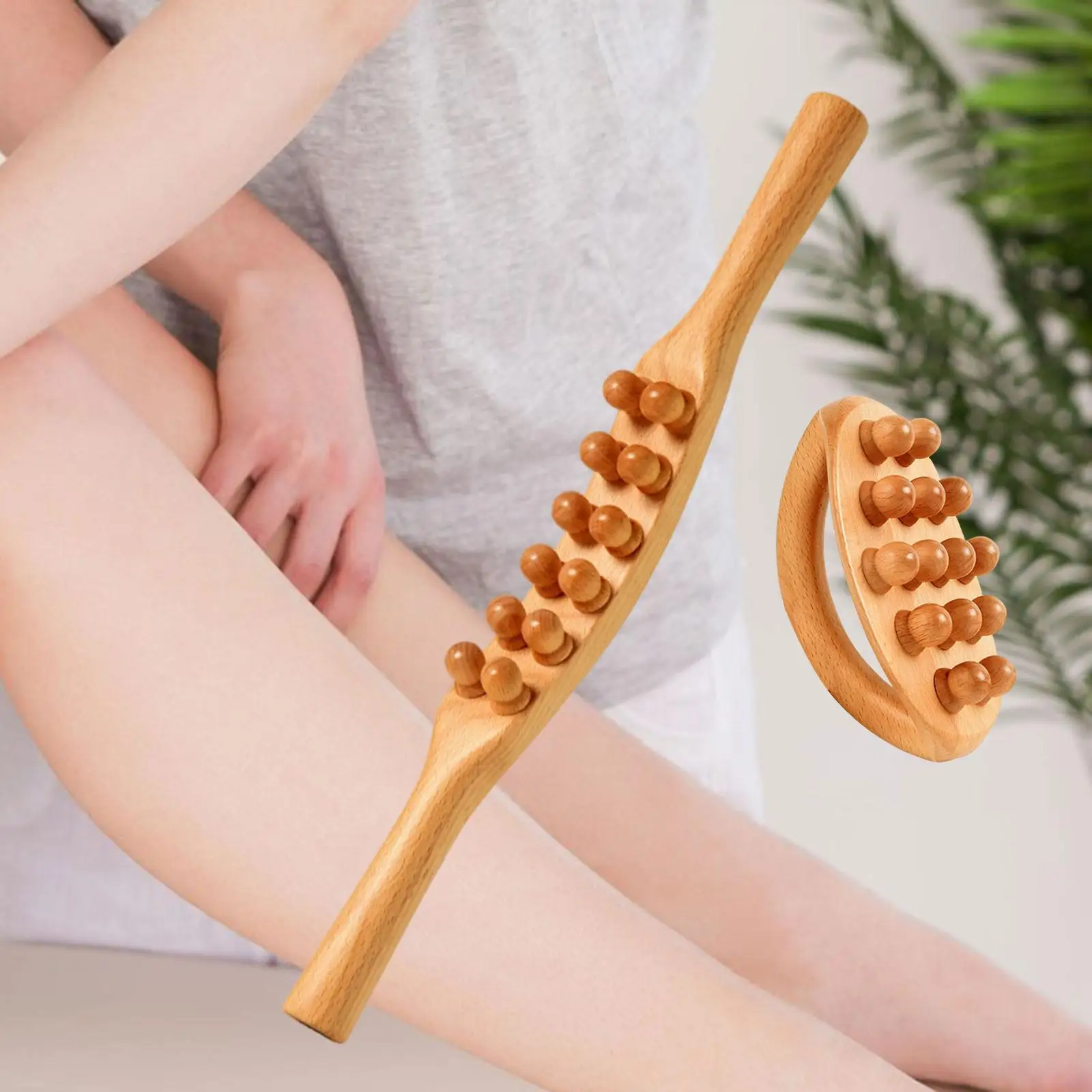 Wooden Massager Stick Wood Body Brush Handheld Professional Body Massager Manual
Wooden Massager Stick Wood Body Brush Handheld Professional Body Massager Manual