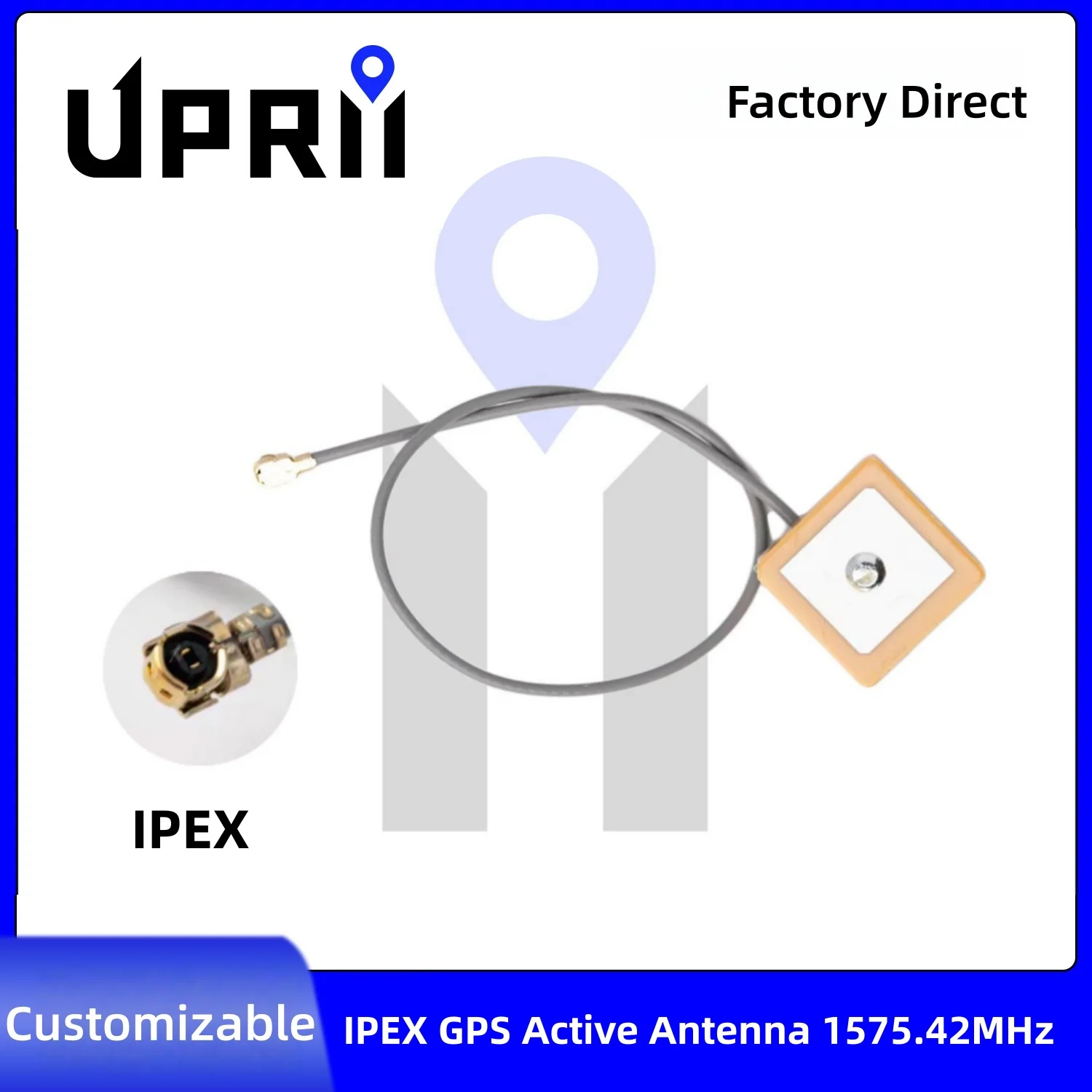 Supports GPS & GLONASS L1 frequency band, with integrated filter and signal amplifier.
Supports GPS & GLONASS L1 frequency band, with integrated filter and signal amplifier.