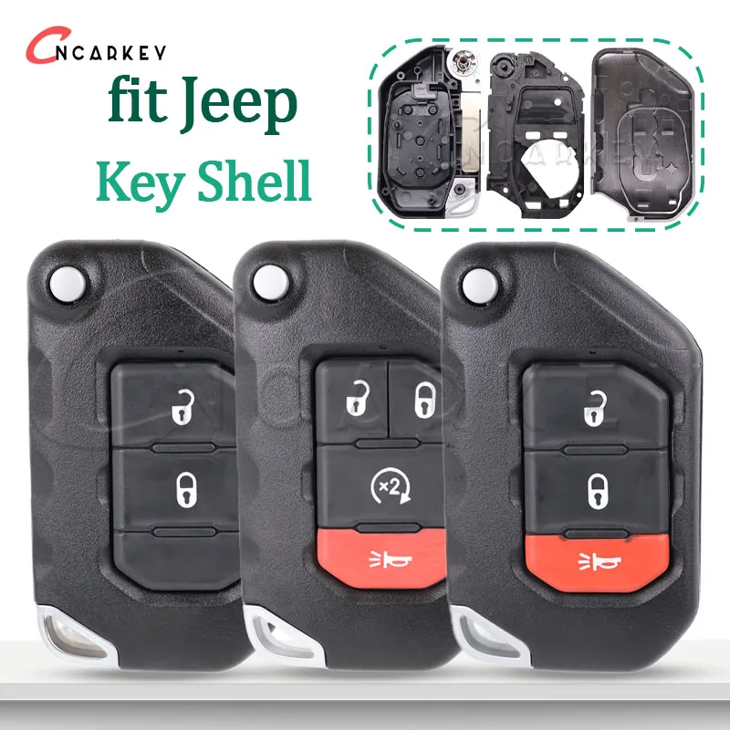 Чехол для автоматического дистанционного ключа подходит для Jeep Wrangler Rubicon JK JL 2018 SIP22, необрезанный откидной чехол для автомобильного брелока, складной корпус, коробка с 2/3/4 кнопками
Чехол для автоматического дистанционного ключа подходит для Jeep Wrangler Rubicon JK JL 2018 SIP22, необрезанный откидной чехол для автомобильного брелока, складной корпус, коробка с 2/3/4 кнопками
