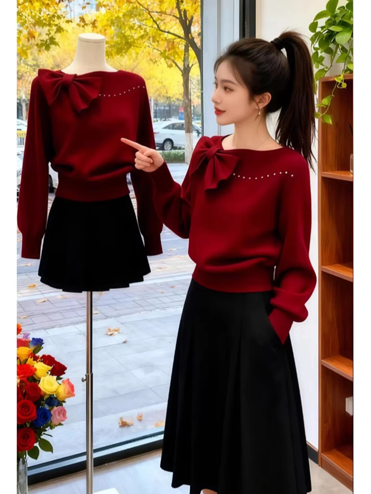 Ele Long Sve Knitted Sweater Women's Faion Autumn Winter Sle Slimming Outerwear Casual Loose Fit Color
Ele Long Sve Knitted Sweater Women's Faion Autumn Winter Sle Slimming Outerwear Casual Loose Fit Color