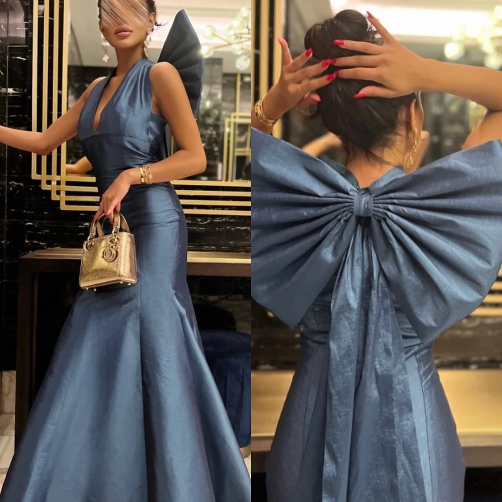 Ball Simple Sexy Halter Mermaid Party Dresses Bows Hugging Skirts Floor length Satin Evening birthday dress for women luxury
Ball Simple Sexy Halter Mermaid Party Dresses Bows Hugging Skirts Floor length Satin Evening birthday dress for women luxury