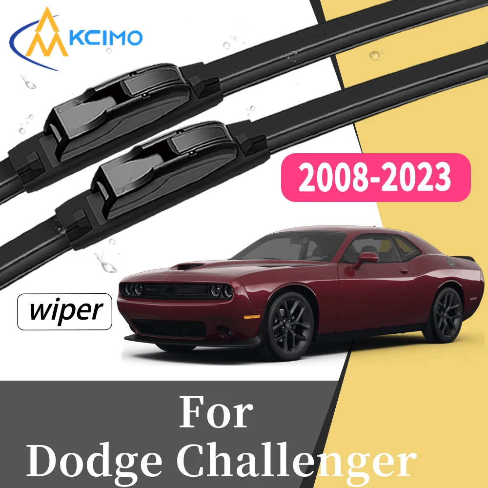 Streak-Free Silent Wiping 2Pcs Front Windscreen Wiper Blades For Dodge Challenger 2008-2023 Windshield Car Exterior Accessory
Streak-Free Silent Wiping 2Pcs Front Windscreen Wiper Blades For Dodge Challenger 2008-2023 Windshield Car Exterior Accessory
