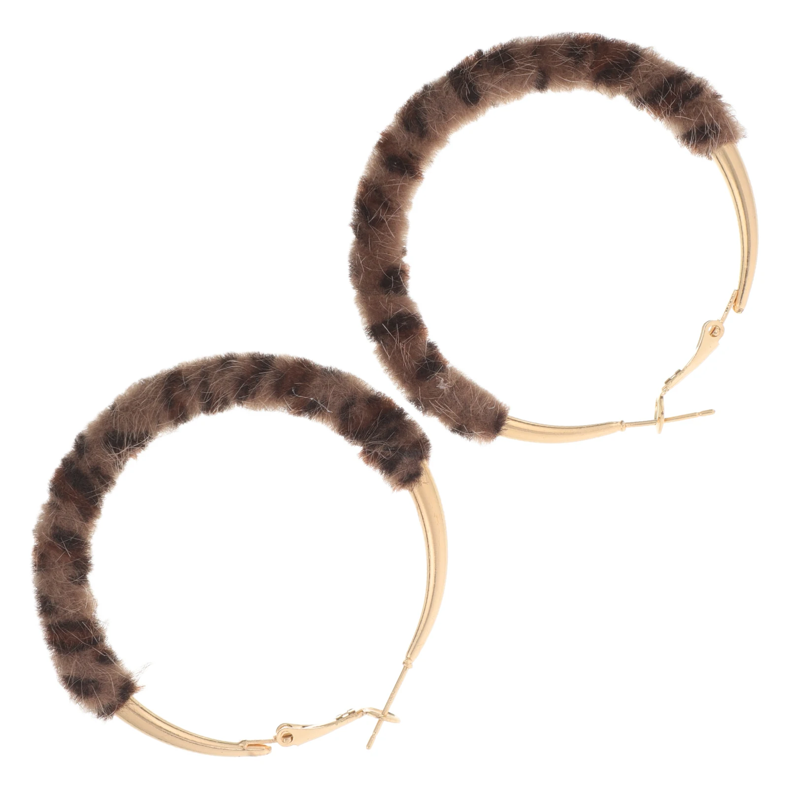 Leopard Print Hoop Earrings Vintage Flocked Round Dangle Lightweight Trendy C-shaped Accessories Retro Charm Style Spring Dangle
Leopard Print Hoop Earrings Vintage Flocked Round Dangle Lightweight Trendy C-shaped Accessories Retro Charm Style Spring Dangle