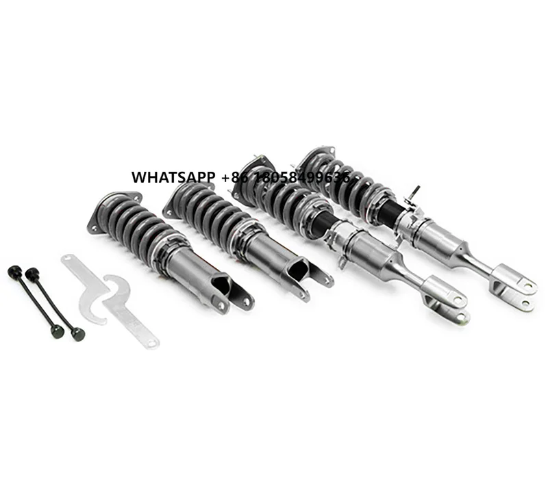 Car Parts 32 Steps Adjustable Mono-tube Coilover Suspension Shock Absorber for Nissan 350Z/Nissan Fairlady Z Z33 03-08 NSN012
Car Parts 32 Steps Adjustable Mono-tube Coilover Suspension Shock Absorber for Nissan 350Z/Nissan Fairlady Z Z33 03-08 NSN012