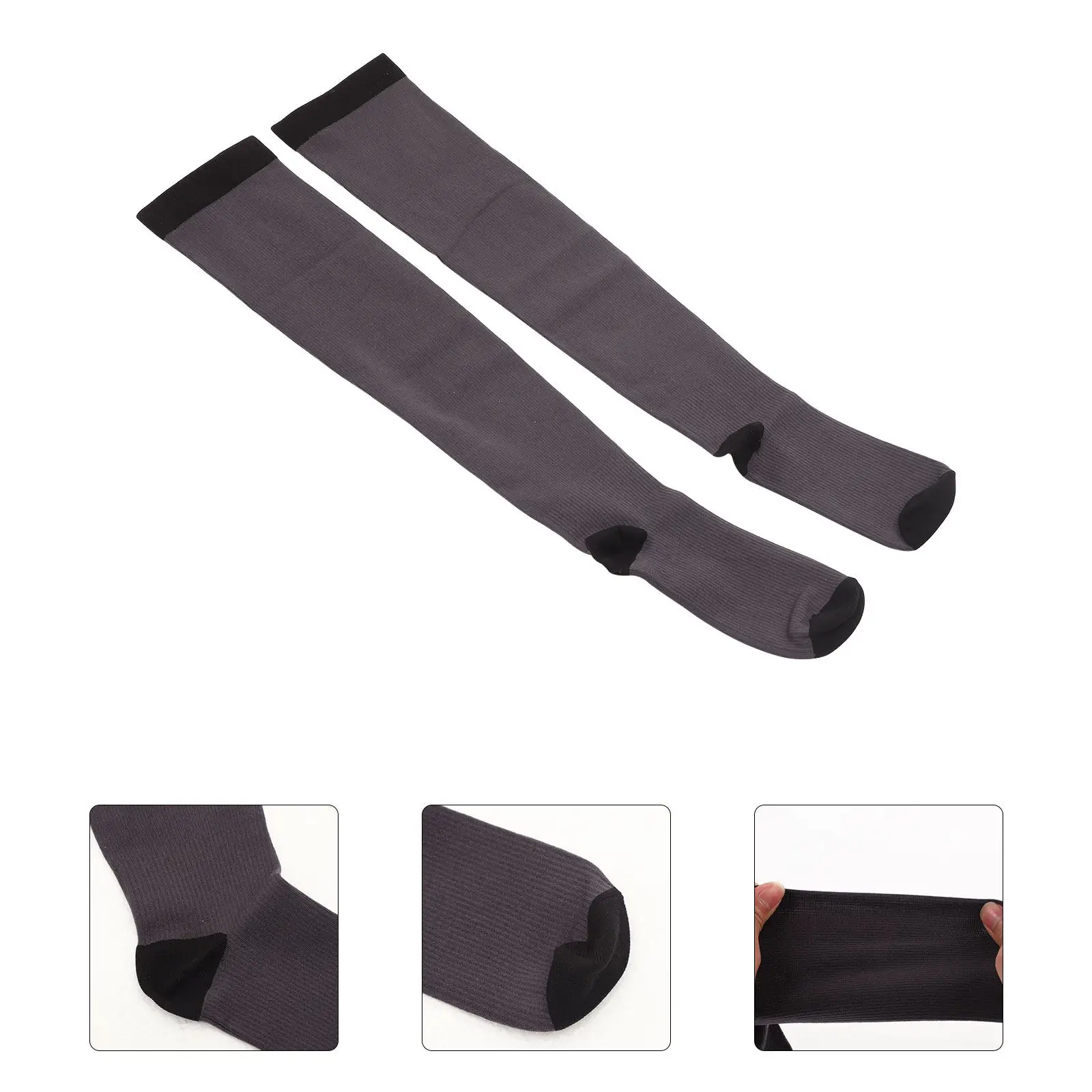 1Pair Running Compression Socks Knee High Sports Fitness Socks Breathable Stretchable Athletic Outdoor Hiking Cycling Stockings
1Pair Running Compression Socks Knee High Sports Fitness Socks Breathable Stretchable Athletic Outdoor Hiking Cycling Stockings