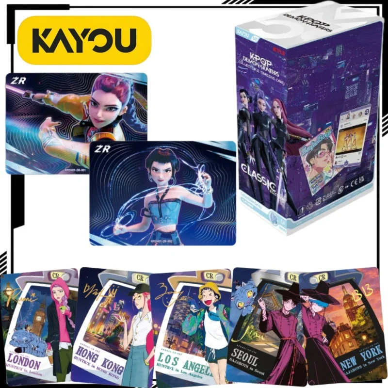 KAYOU Official K-Pop: Demon Hunters Collector Cards Classic Pack Series 1 Cartoon Rumi Card Chance To Get Rare Versions
KAYOU Official K-Pop: Demon Hunters Collector Cards Classic Pack Series 1 Cartoon Rumi Card Chance To Get Rare Versions