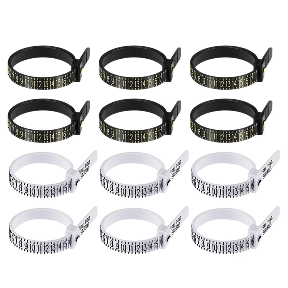 12 Pcs Ring Measuring Tool Finger Gauge Size 1 17 Diameter Jewelry Tools Portable Reusable PE Lightweight Smooth USA
12 Pcs Ring Measuring Tool Finger Gauge Size 1 17 Diameter Jewelry Tools Portable Reusable PE Lightweight Smooth USA