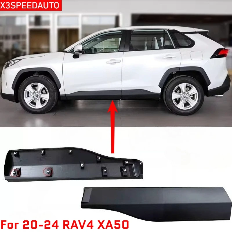 Fit For Toyota RAV4 RAV 4 XA50 2020-2024 Side Molding Trim Cover Proector Facotory Style ABS Plastic Replacement Parts
Fit For Toyota RAV4 RAV 4 XA50 2020-2024 Side Molding Trim Cover Proector Facotory Style ABS Plastic Replacement Parts