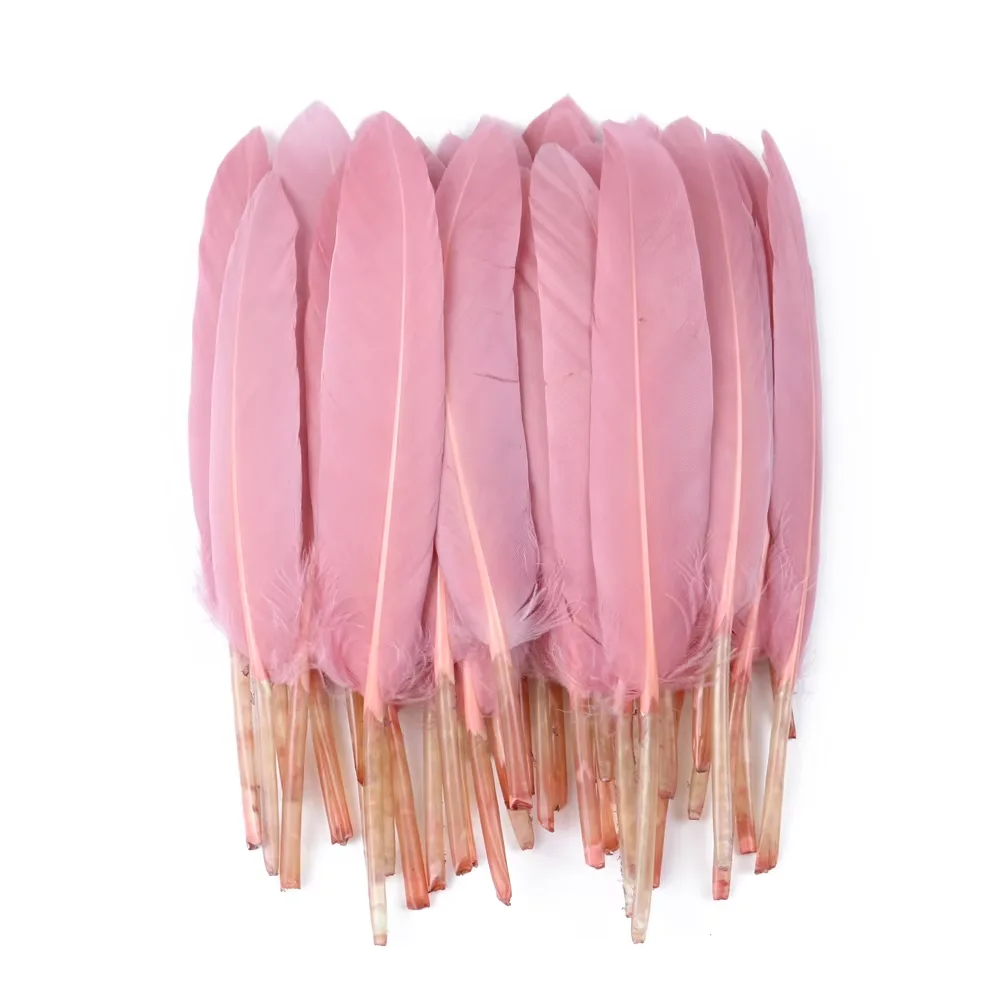 Wholesale 50-100pcs/Bag Pink Goose Feathers 10-15CM Natural Feather For Jewelry Making Crafts Cake Decoration Plumes
Wholesale 50-100pcs/Bag Pink Goose Feathers 10-15CM Natural Feather For Jewelry Making Crafts Cake Decoration Plumes
