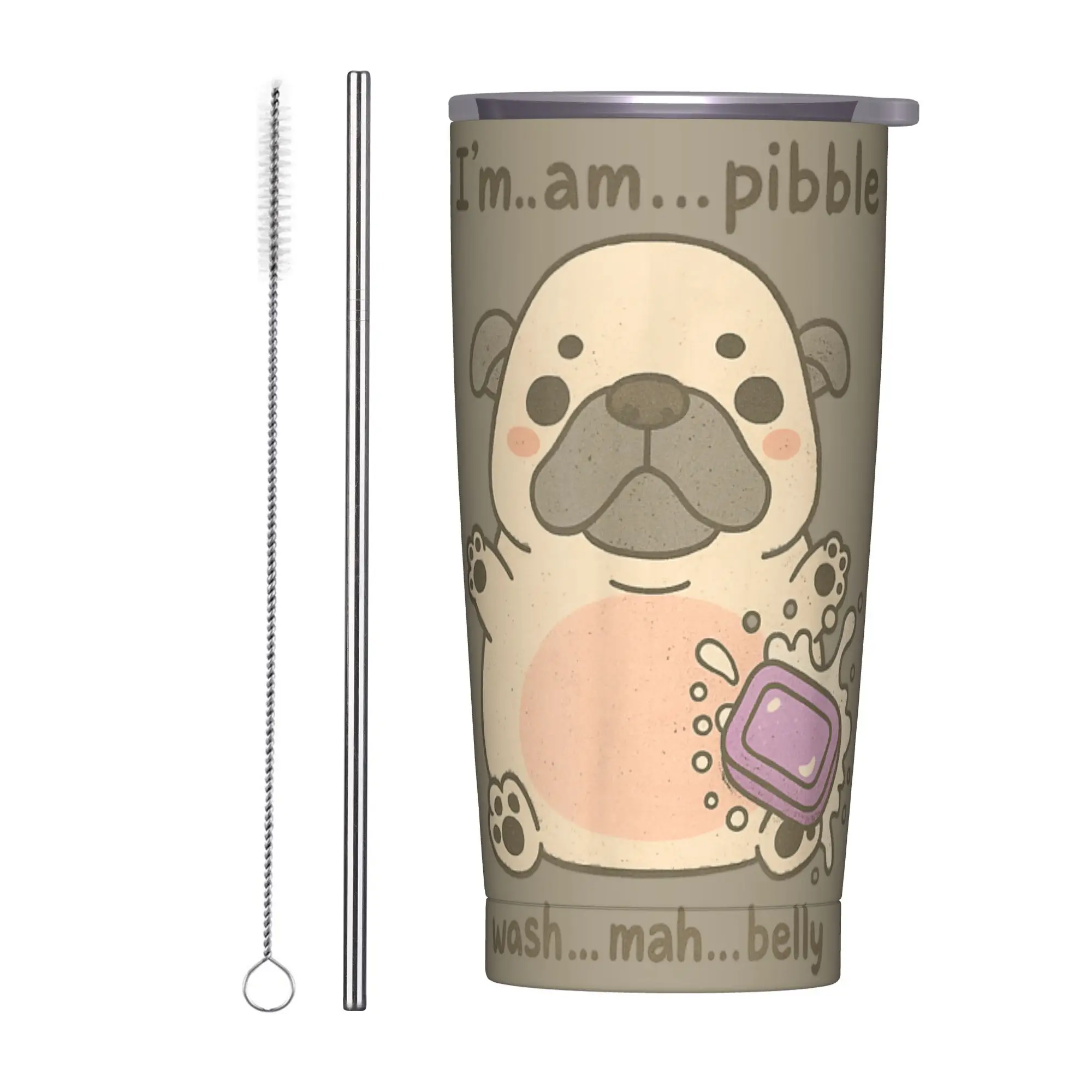 I Am Pibble Wash My Belly Pibble Meme 20 унций Стакан с вакуумной изоляцией Забавная кружка для собаки Brainrot Портативная чашка Соломенная крышка Бутылка для воды
I Am Pibble Wash My Belly Pibble Meme 20 унций Стакан с вакуумной изоляцией Забавная кружка для собаки Brainrot Портативная чашка Соломенная крышка Бутылка для воды