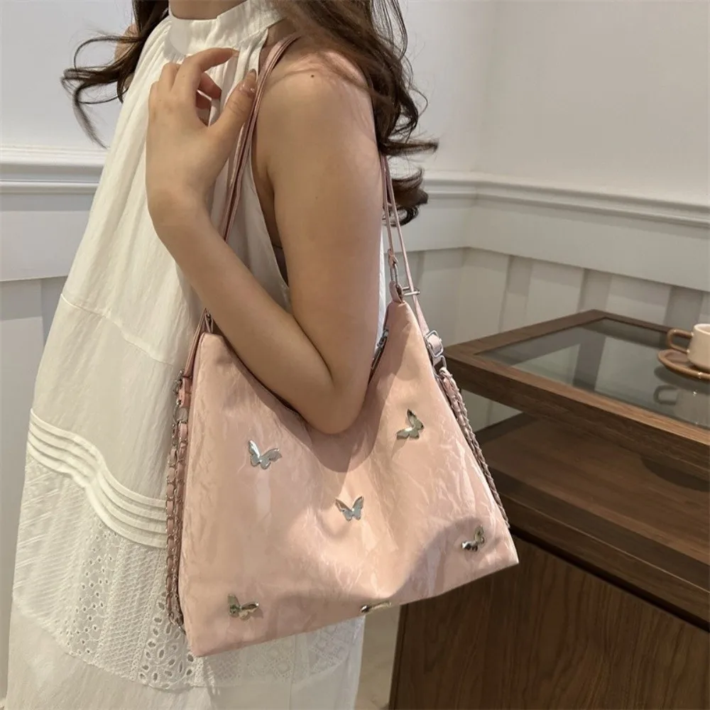 Fashion Multifunctional Butterfly Shoulder Bag Shopping Bag Y2K Large Capacity Handbag Tote Bag Mommy Bag PU Backpack Students
Fashion Multifunctional Butterfly Shoulder Bag Shopping Bag Y2K Large Capacity Handbag Tote Bag Mommy Bag PU Backpack Students