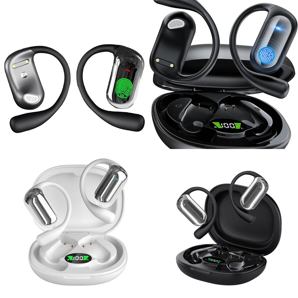 UYUXIO OWS AI Language Translator Wireless Earphone for iPhone Android with 144 Online Languages Real Time Translation Earbuds
UYUXIO OWS AI Language Translator Wireless Earphone for iPhone Android with 144 Online Languages Real Time Translation Earbuds