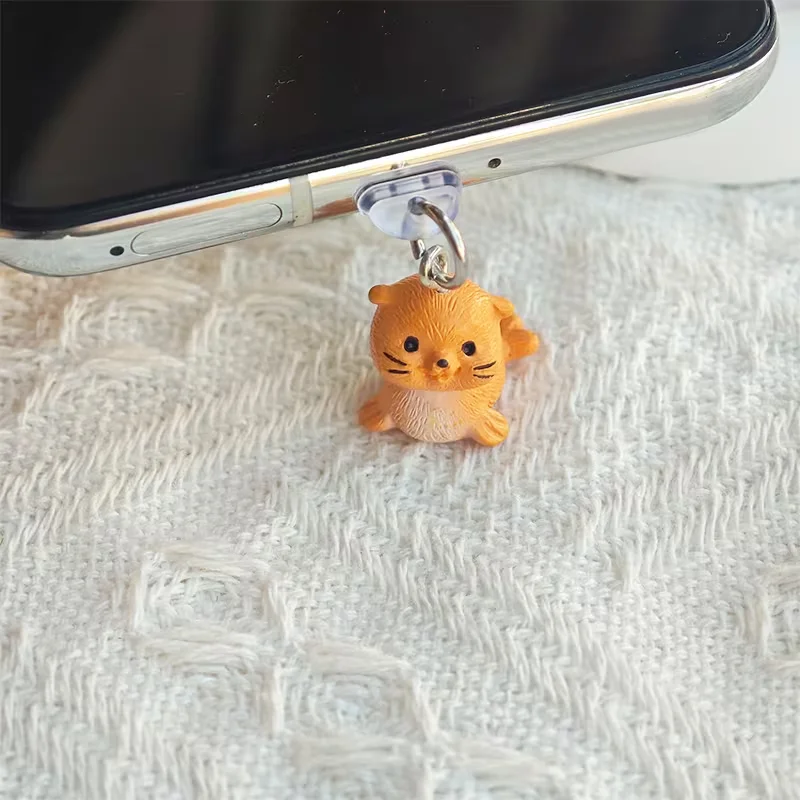 1pcs Cute Mini Resin Seal Animal Pendant Phone Dust Plug for Laptops, Mobile Decorative Accessory, for Type-C & Lightening Port
1pcs Cute Mini Resin Seal Animal Pendant Phone Dust Plug for Laptops, Mobile Decorative Accessory, for Type-C & Lightening Port
