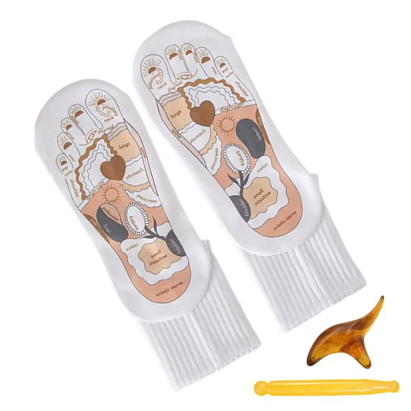 Foot Reflexology Socks Feet Relaxing Chart Sock And Massage Stick Set Body Relaxation Tool For Home Massage Shop Gym Stadium
Foot Reflexology Socks Feet Relaxing Chart Sock And Massage Stick Set Body Relaxation Tool For Home Massage Shop Gym Stadium