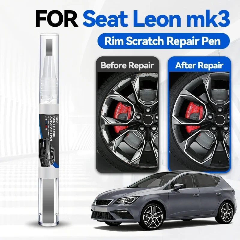 Ручка-корректор для ремонта автомобильной краски Seat Leon mk3, аксессуары для устранения царапин, цвета: асфальтовый синий, белый, красный, полуночный черный, Si
Ручка-корректор для ремонта автомобильной краски Seat Leon mk3, аксессуары для устранения царапин, цвета: асфальтовый синий, белый, красный, полуночный черный, Si